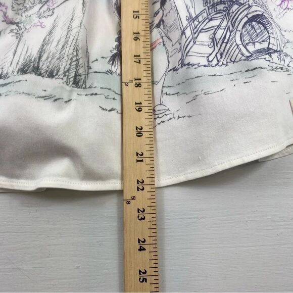 Disney Animators’ Collection Girls Mulan Princess White Party Dress Costume Sz 4 - Picture 12 of 14